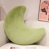 Moon Throw Pillows Soft Moon Shaped Pillows Plush Floor Cushions Middle Eastern Muslim Festival Home Bedroom Eid Al Fitr