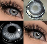2pcs Hot Fashion Contact Lenses for Eyes Color Gray Pupils Korean Natural Brown Lenses Blue Contact Lens Soft Cosmetic