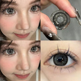 Natural Color Contact Lenses for Eyes Korean Contacts Gray Lenses Fashion Lenses Blue Eyes Fashion Contacts Lenses