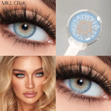 1Pair Colored Lenses for Eyes with Prescription Green Brown Contacts Lenses Natural High Quality Lenses Beauty Pupils