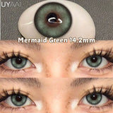 Color Contact Lenses NEW iD Series Beauty Green Lens Makeup Colorcon Fashion Black Eyes Lens Natural Brown Lenses For Eyes