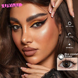 NEW Colored Contact Lenses Natual Pupils Gray Contacts Lenses Green Pupils Women Makeup Blue Pupils Cosmetic Black Lenses