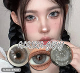 NEW 1Pair Natural Colored Contact Lenses For Eyes Beauty pupillents Grey Pupils Brown Contacts New Cosmetic Eyes Makeup