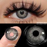 1Pair Natural Colorful Contact Lenses for Eyes Blue Eye Lenses Green Lenses Gray Pupils Yearly Cosmetic Eye Contacts