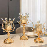 Candlestick Holder Candelabras for Wedding Dining Coffee Table Decor Home Tabletop Centerpiece Candle Holder Accessories