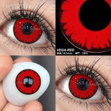 2pcs Halloween Lenses Cosplay Contact Lenses Halloween Color Contact Lenses for Eyes Cosplay Contacts Anime Accessories