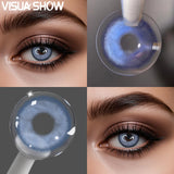 1 Pair Natural Beauty Eyes Colored Contact Lenses Small Pupil 12-Month Disposable Cosmetics Lenses Color Contacts