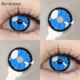 Anime Cosplay Contact Lenses Purple Lenses Halloween White Lenses Dragon Eye Cosplay Lenses Colored Pupils for Party