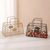 Handheld Coffee Capsule Storage Basket Candy Snack Storage Frame capsule organizer Fruit Basket Living Room Desktop Decoration