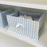 Original Korean Imported Quilted Storage Basket Desktop Good Item Storage Cute Storage Frame