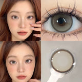 1Pair Color Contacts Lenses Myopic Prescription -0.00to-8.00 Beauty Pupils Brown High Quality Purple Lens Fast Shipping