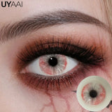 New Horror Halloween Contact Lenses for Eyes Cosplay Lenses Anime Lenses Anime Accessories Lenses Red Contact Lenses 2PCS