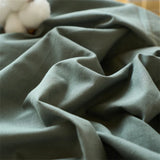 New All-cotton Washed Cotton Printed Checkered Quilt Cover Skin-friendly and Breathable Duvet Cover Without Pillowcase