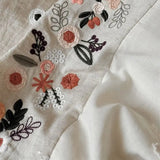 Vintage French Large Lace Ruffles Floral Embroidery Linen Cotton Bedding Set Duvet Cover Flat/Fitted Bed Sheet Pillowcases 4Pcs