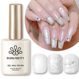 15ml Aurora Glitter Gel Nail Polish Iridescent Pearl Shimmer Effect Soak Off UV LED Manicure Varnishes