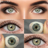 2PCS Contact Lenses for eyes Prescription Myopia yearly Dioptric Lens Siri-Series Cosmetic Color Lens Eye with degree