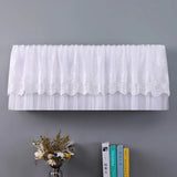 Bedroom Hanging Air Conditioner Cover Full Wrap Windshield Curtain Lace Design Universal Fit for Midea  Dustproof