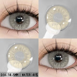 1Pair New Color Contact Lenses for Eyes Purple Lenses Gray Pupils Lens Brown Eye Lens Yearly Cosmetic Blue Eye Contacts