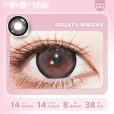 2pcs Half-Yearly Colored Contacts 14.5mm High Moisture Soft Lenses Blue Gray Cosplay Makeup Big Diameter