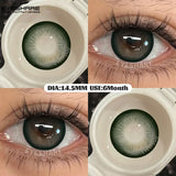 1 Pair Colored Contact Lenses for Eyes Natural Brown Contact Lenses Fashion Lenses Brown Eye Lens Softlenses