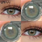 NEW Color Contact Beauty Eye Color Lenses Big Eyes Black Lens Natual look Green Contacts Lenses Makeup Blue Contact Lenses