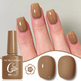 10ML Gel Nail Polish Solid Color Glass Gel Varnish Nail Art Gel Spring Summer Gel Nail Soak Off UV Gel Gel Vernis