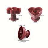 3pcs, Donut Molds Set, Plastic Doughnut Cutters, Baking Tools, Home Kitchen Accessories