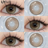 Contact Lenses Beauty Eyes Color Lenses Makeup Natural Black Lens Cosmetics Gray Eye Lenses Makeup Green Beauty Colorcon