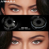 Natural Colored Contacts Lenses 2pcs Blue Contacts Beautful Pupils Color Contacts Yearly Makeup Green Eyes Contact Lens