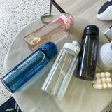 1PCS 780ML Sports Water Cups Plastic Anti Fall Primary School Students Portable Summer Tea Making Cups With Portable Bottles