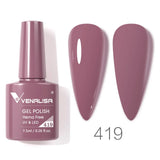 Nail Gel Polish 7.5ml HEMA/TPO FREE Red Sparkle Sequin Gel Nails Beautiful Semi Permanent Soak Off UV LED Gel Polish