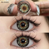 1 Pair Color Contact Lenses for Eyes Cosmetic High Quality Blue Lenses Green Contact Fashion Cosmetic Eye Contacts