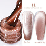 Auroras Cat Magnetic Gel Nail Polish Reflective Sparkling Glitter Semi Permanent Nail Art Soak Off LED UV Gel Varnis