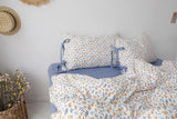 Pure Cotton Fledding Set Small Flowers Four-Piece Cotton Bed eet Dormi Tee-Piece Bedding Set Warmth Retention