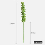 5Pcs/lot Faux 42 Heads Elephant Ear Leaf Plant Garde Wedding Decor Flower Arrangement Home Accessories Party Fake Green Plants