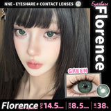 New Colored Contact Lenses 2pcs Fashion Blue Eyes Contacts Gray Beauty Pupils Brown Colorful Makeup Contact Green Lens