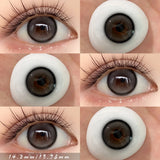 2PCS/Pair Russian Style Puppy Eye Water Glow High Quality Color Contact Lenses Fast Shipping Non-Irritating