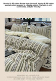 Fre Small Floral 8m Cotton Bedding Set Quilt Cover Pure Cotton Bed Canopy Four Piece Bedding Set Double Layered Weave