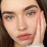 Contact Lenses Gray Green Colored Contacts Mixed Eyes Look Bright Deep Eyes Natural Enlarging Effect Lentes De Contacto