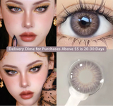 1Pair Russia Blue Color Contact Lens Pupils High Quality Cosmetic  Gray Brown Lenses Makeup Purple Eye