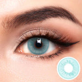 Yearly Colored Contact Lenses for Eyes Blue Eye DNA Gray Contact Blue Lenses Blue Lenses Fashion Makeup Lenses