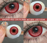 1Pair Fashion Makeup Pampas Series Yearly Purple Contacts Green Eyes Color Lenses Beauty Pupils Eye Color Green Lenses