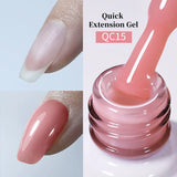 Wine Red Jelly Gel Nail Polish Glitter Nude Translucent Quick Extension Gel Semi Permanent Varnish UV Gel Nail Art 1