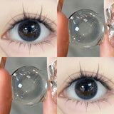 2Pcs 1 Pair Color Contact Lenses for Eyes Cosmetic High Quality Blue Lenses Green Contact Fashion Cosmetic Eye Contacts