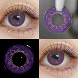 Eye Eyes Color Contacts Colored Contact Lenses Lens Small Pupils Myopia Cosplay Anime Cute 2Pcs 12 Months 1 Year Use