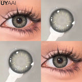 Color Contact Lenses Black Lens For Eye Cosmetic Woman accesories Blue Eyes Contact Makeup Beauty Colorcon Water Light