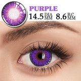 Anime Color Contact Lenses Purple Lenses Red Lenses Pink Len