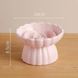Dog Slow Feeding Bowl Cat Food Bowl Ceramic Elevated Cat Anti Suffocation Pet Feeder Anti Swallowing Dog Supplies  Pet Products