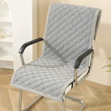 Milk Velvet Integrated Chair Cushion Household Dining Chair Cushion Comfortable Stool Covers for Prolonged Sitting in The Office