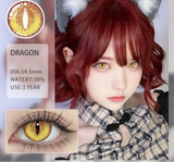 2pcs Halloween Colored Cosplay Contacts Lenses for Eyes Yearly Anime Lens Cosplay Eyes Contacts White Mesh Blind Lens